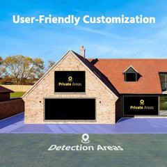 User-friendly privacy mask and detection area customization