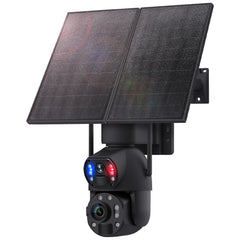 ESOE Outdoor 6MP Big 36X Zoom Lens Dual 10W 4G SIM Card Built in 20000mAh Solar Camera Network Solar Battery PTZ Cameras