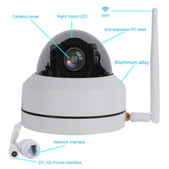 HD 1080P 2MP Wireless PTZ IP Camera CCTV Onvif 2.5 Inch mini Dome Outdoor smart home Security Cameras WiFi 4X Zoom P2P