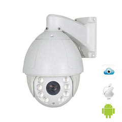 H.265 HD 1080P 2MP 4 IN 1 AHD TVI CVI CVBS 7 Inch 36X Zoom High Speed Dome Outdoor Waterproof IR Laser PTZ Camera